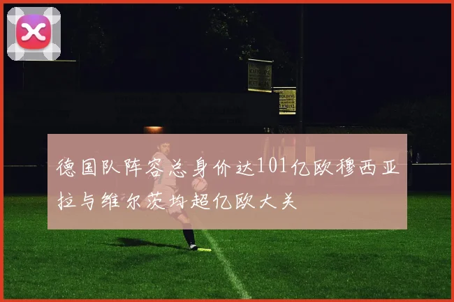 德国队阵容总身价达101亿欧穆西亚拉与维尔茨均超亿欧大关